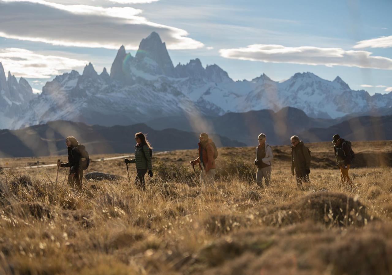 best trekking vacations: Walking a trail in El Chalten, Argentina