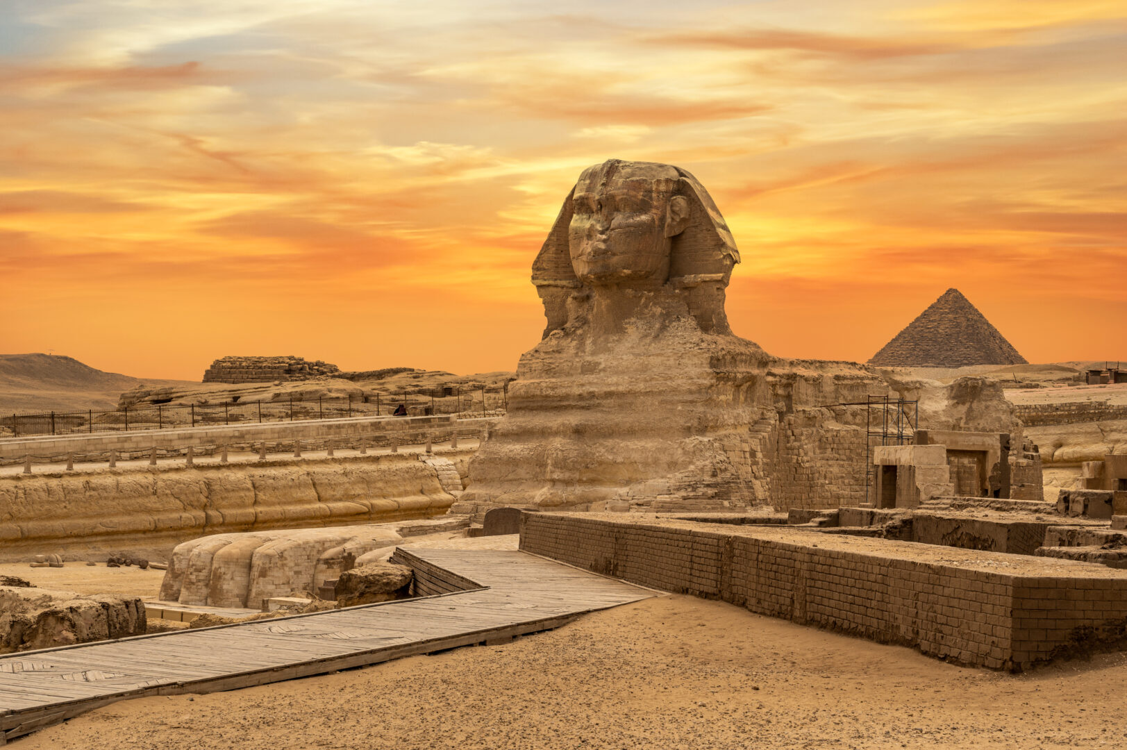 Egypt_Cairo_Giza_Pyramids and Sphinx