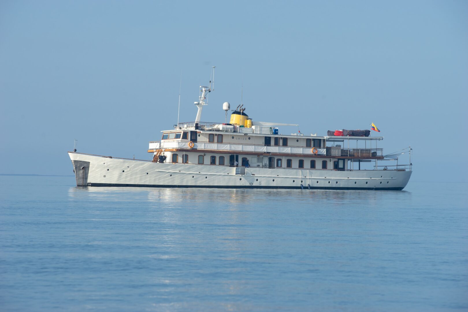 The Grace yacht Galapagos