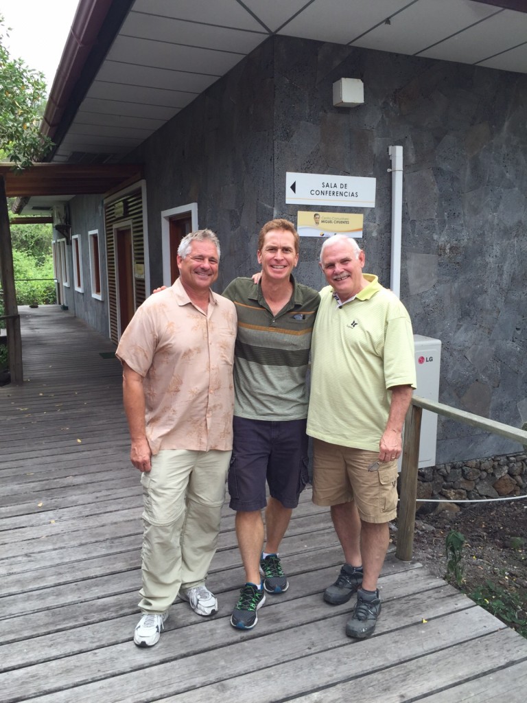 Me with the amazing duo of Sam Ham and Tom O'Brien