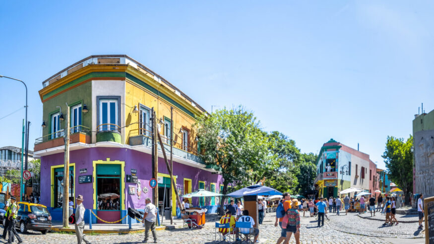 Colorful La Boca  - Buenos Aires, Argentina