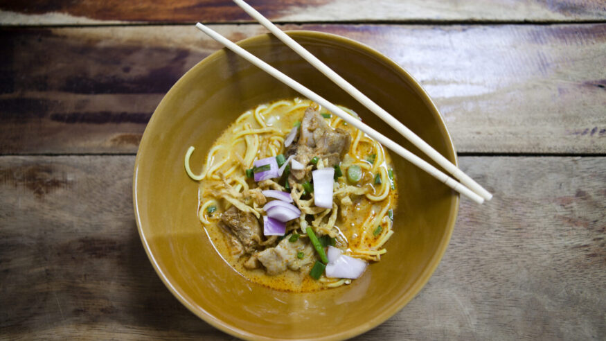 Traditional Thai Food - Khao Soi.