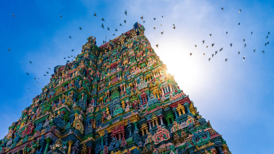 Meenakshi Temple in Madurai
